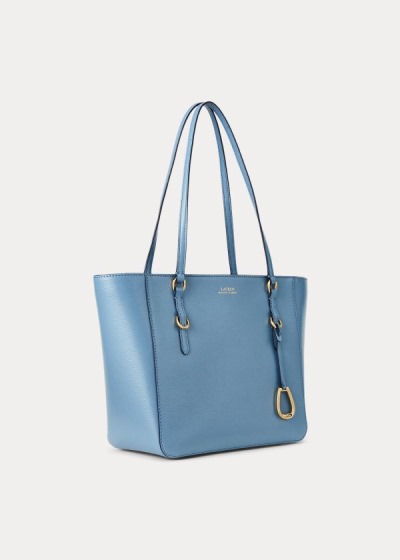 Bolsa de compras Ralph Lauren Mujer Azules - Saffiano Medium - RNMZO9468